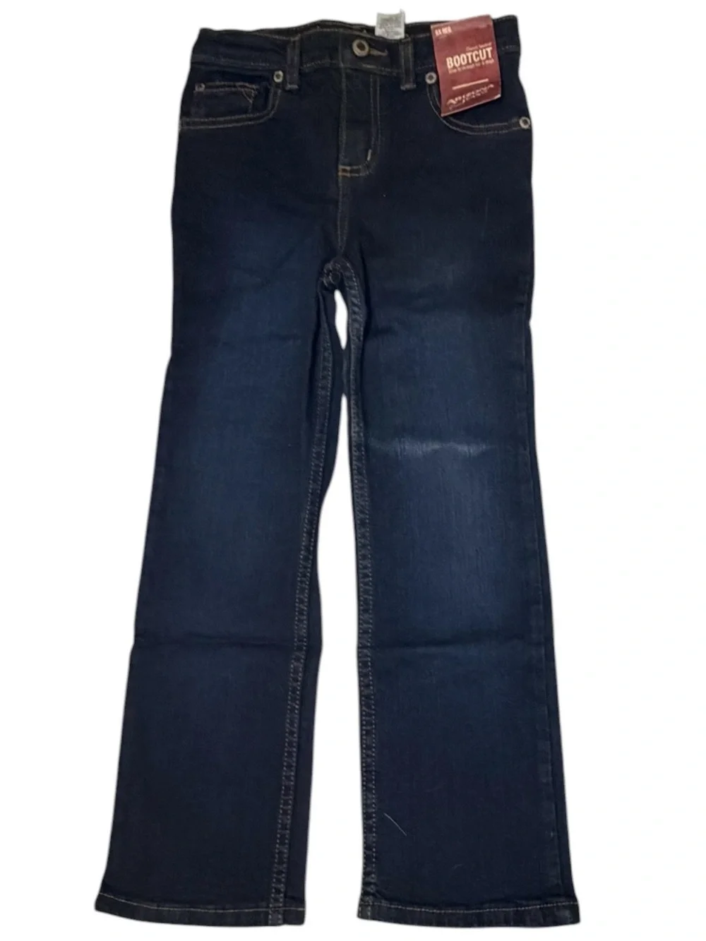 Arizona Jean Co Girls Size 6X Regular Dark Wash Bootcut Jeans NWT